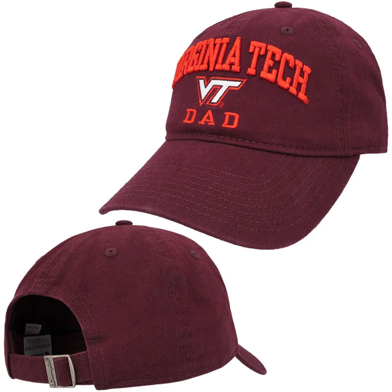 Athlete hats-Virginia Tech Dad Hat by Champion