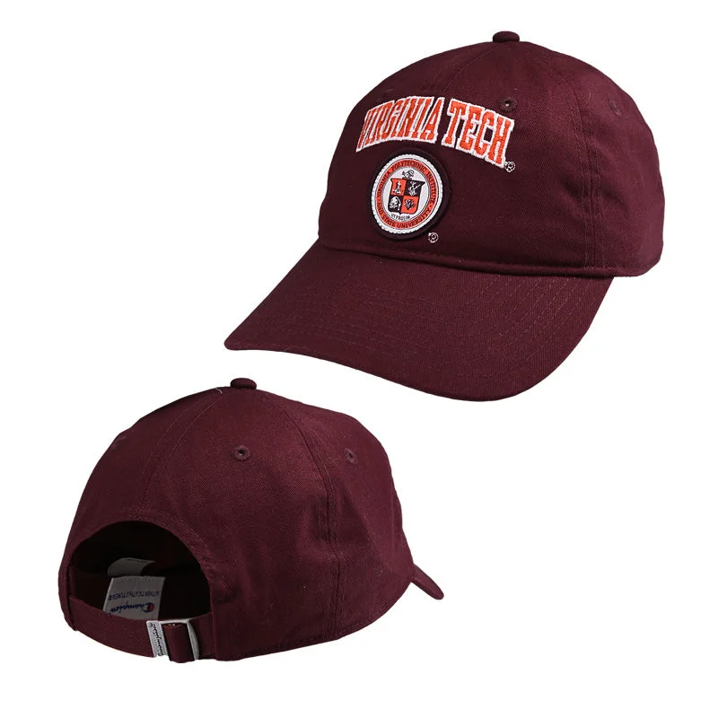 Straw hats-Virginia Tech University Seal Hat by Champion