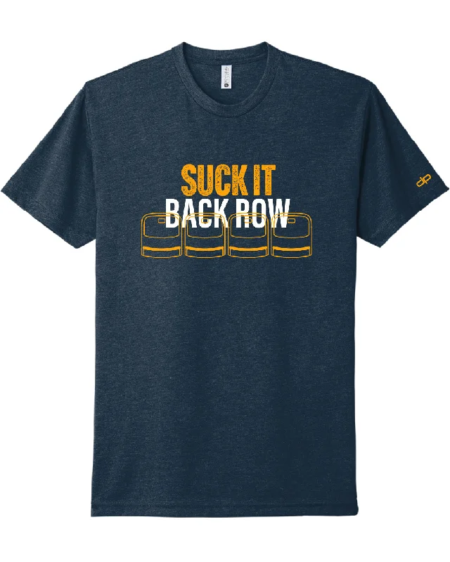 crew neck T-shirt-Suck It Back Row T-Shirt