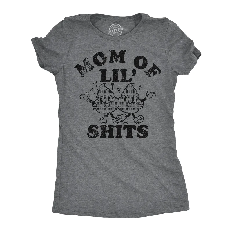 street style T-shirt-Mom Of Lil Shits Women's T Shirt