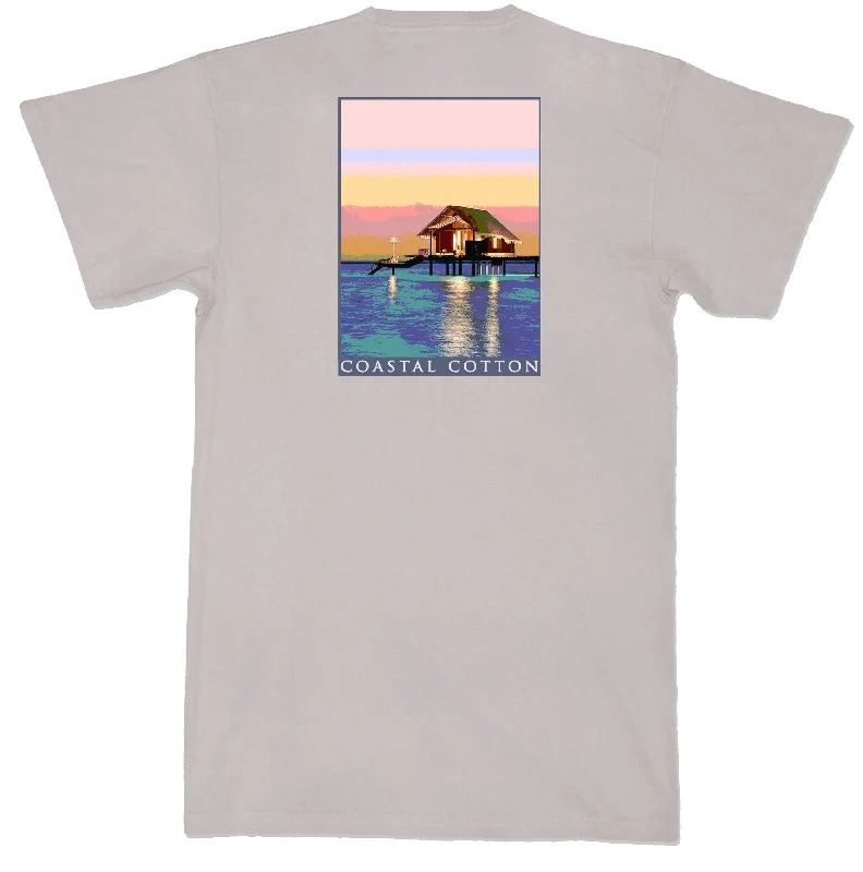 short sleeve T-shirt-Fish House