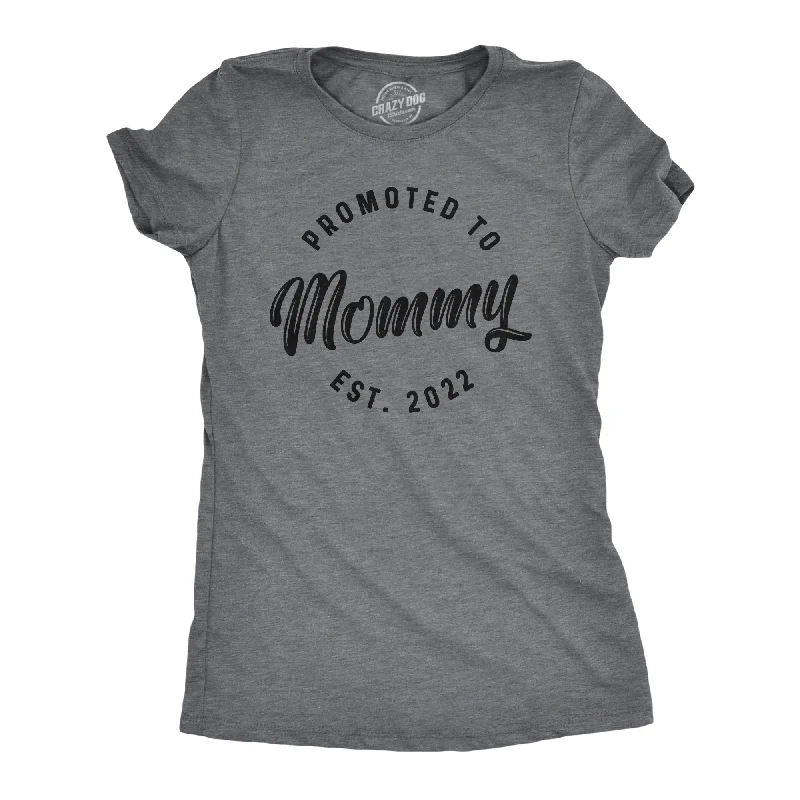 comfortable T-shirt-Promoted To Mommy 20XX Women's T Shirt