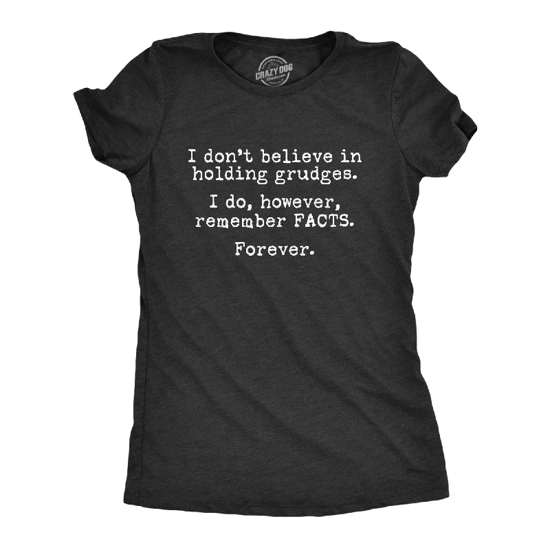 cool retro T-shirt-I Remember Facts Forever Women's T Shirt