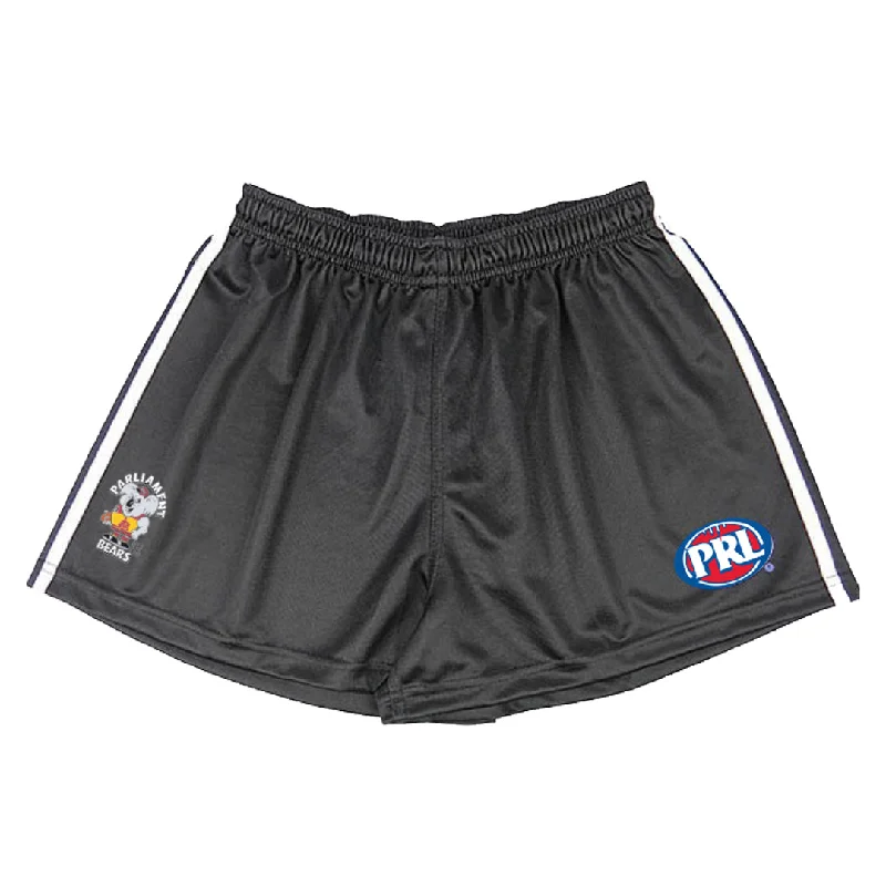 plain T-shirt-Parliament - Game Day Shorts - Black