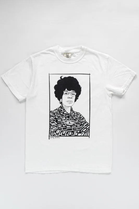 tie dye graphic T-shirt-Shirley Chisholm T-Shirt