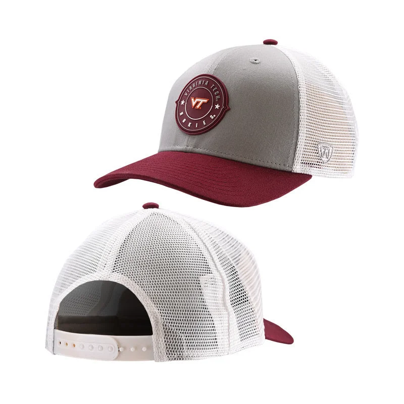 Camping hats-Virginia Tech Rob Trucker Hat by Top of the World