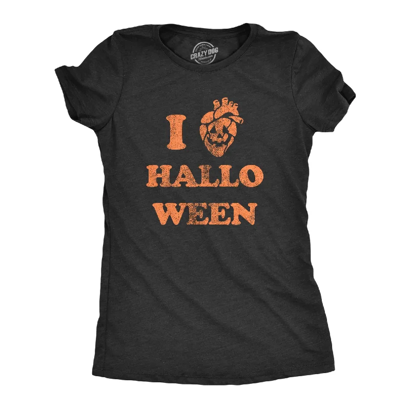 trendy T-shirt-I Heart Halloween Women's T Shirt