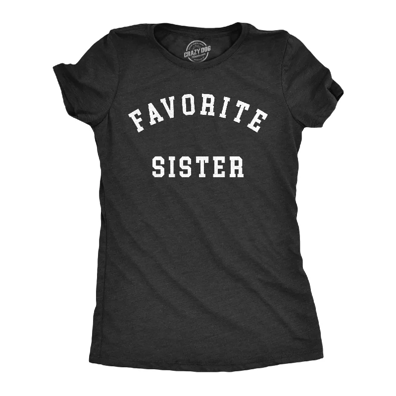 kids’ T-shirt-Favorite Sister Women's T Shirt