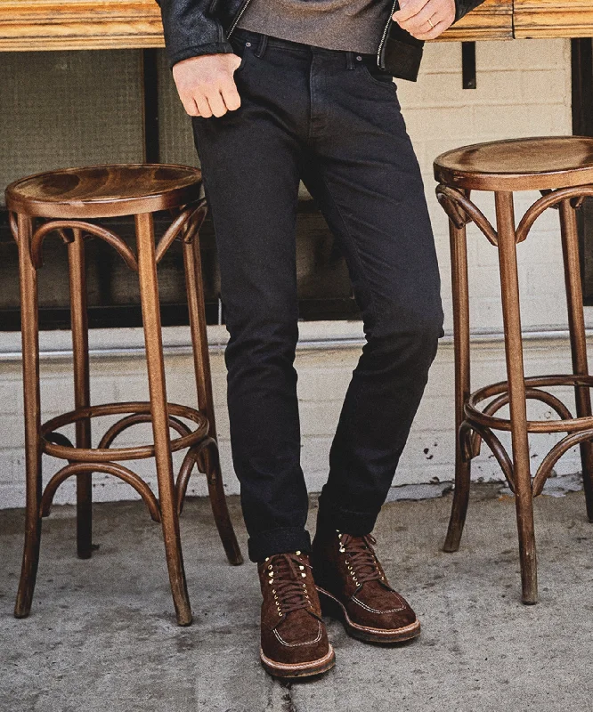 Double-layer pants-Slim Fit 5-Pocket Chino in Black