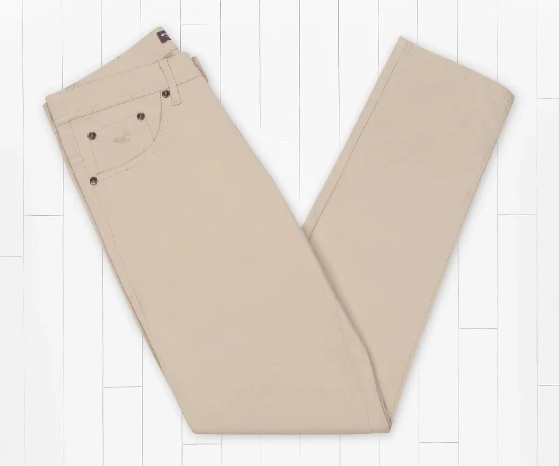 Straight sports pants-Brazos Stretch Twill Pant - Audubon Tan