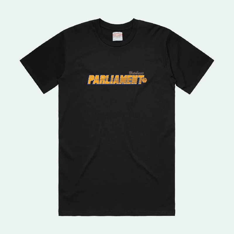 geometric T-shirt-Parliament - Brisketball Tee - Black