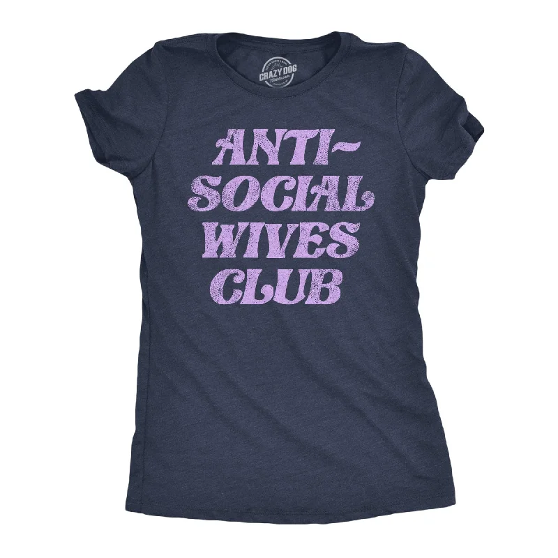 tie-dye T-shirt-Anti Social Wives Club Women's T Shirt