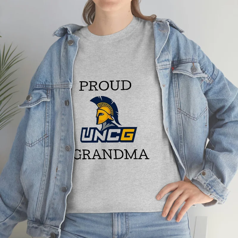 geometric T-shirt-Proud UNCG Grandma Cotton Tee