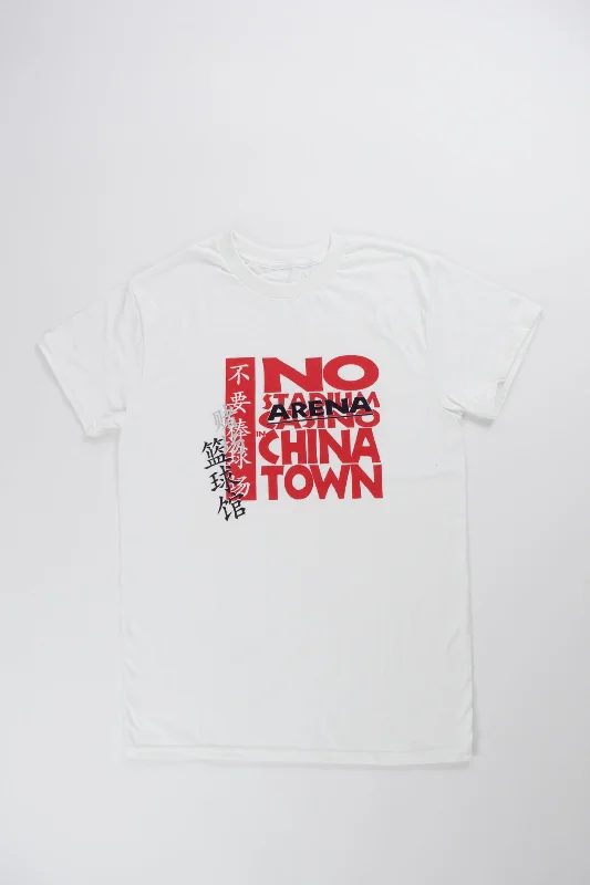 neon graphic T-shirt-No Arena in Chinatown T-Shirt