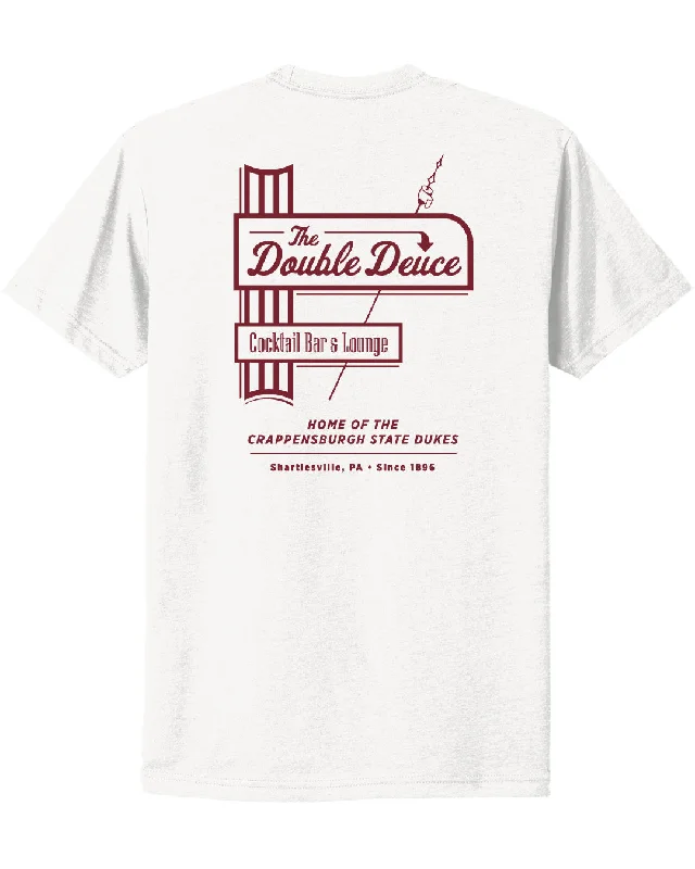 casual style T-shirt-The Double Deuce - The Official Crap. St. Bar T-Shirt