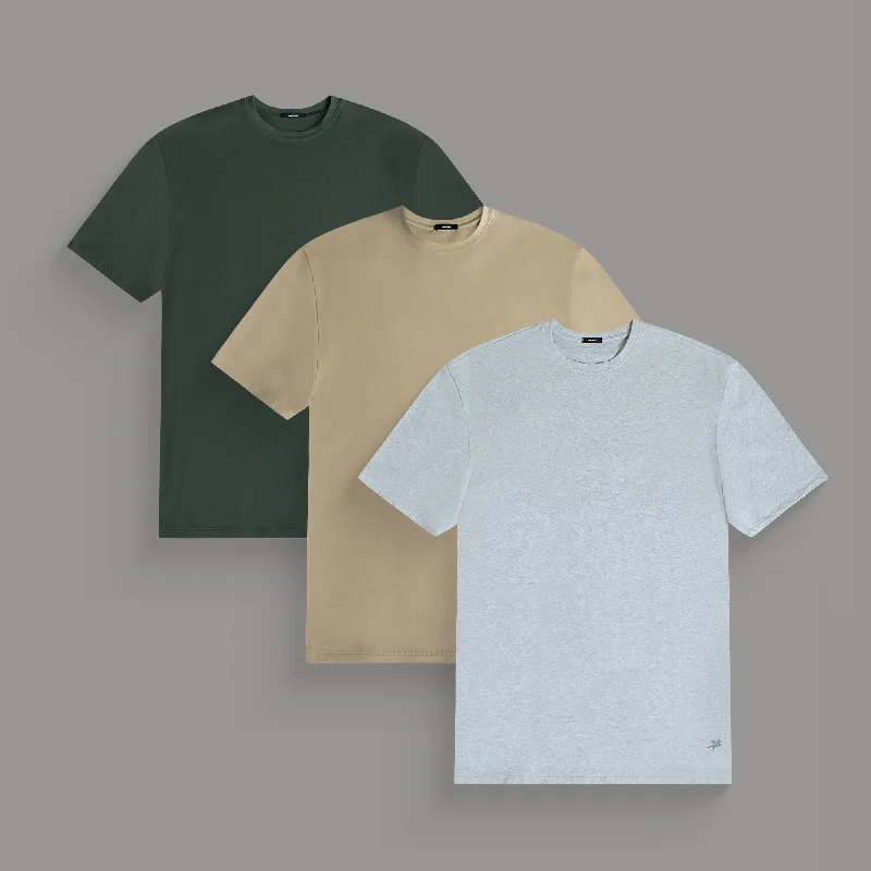 party T-shirt-Joshua Tree Heavyweight Crew 3-Pack