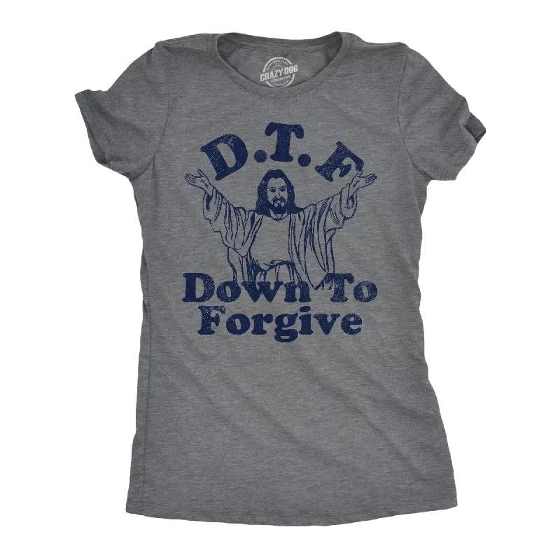 long sleeve T-shirt-DTF Down To Forgive Women's T Shirt