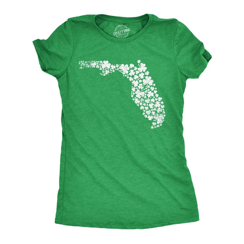 tropical T-shirt-Florida State Clovers Women's T Shirt