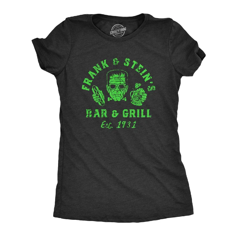 plain white T-shirt-Frank And Steins Bar And Grill Women's T Shirt