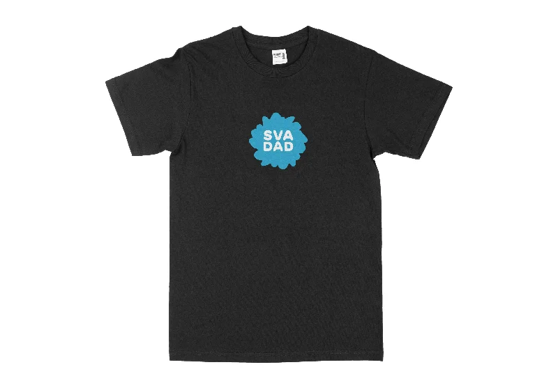 short sleeve T-shirt-SVA DAD Splat Logo T-Shirt