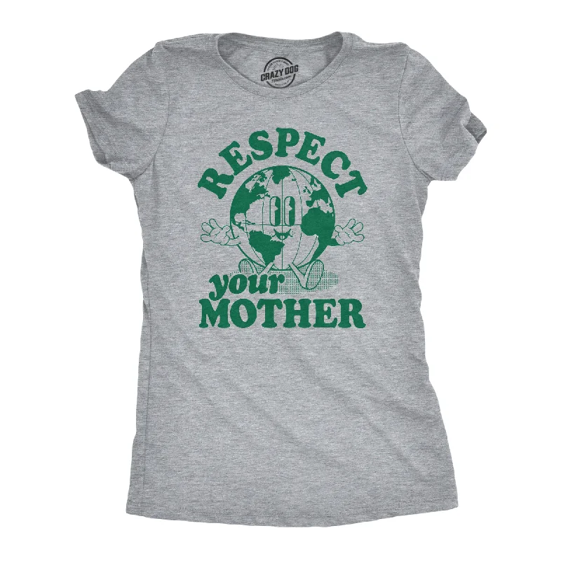 vintage band T-shirt-Respect Your Mother Women's T Shirt