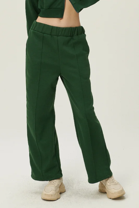 Retro loose pants-Elena Relaxed Fit Sweatpants