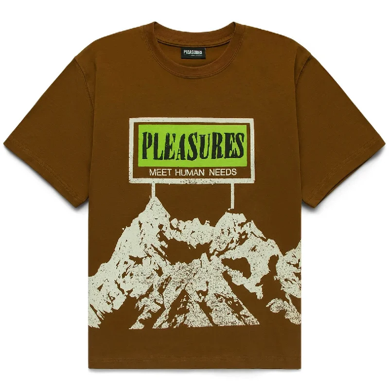 oversized graphic T-shirt-HUMAN NEEDS HEAVYWEIGHT SHIRT