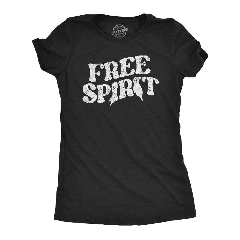 black T-shirt-Free Spirit Women's T Shirt