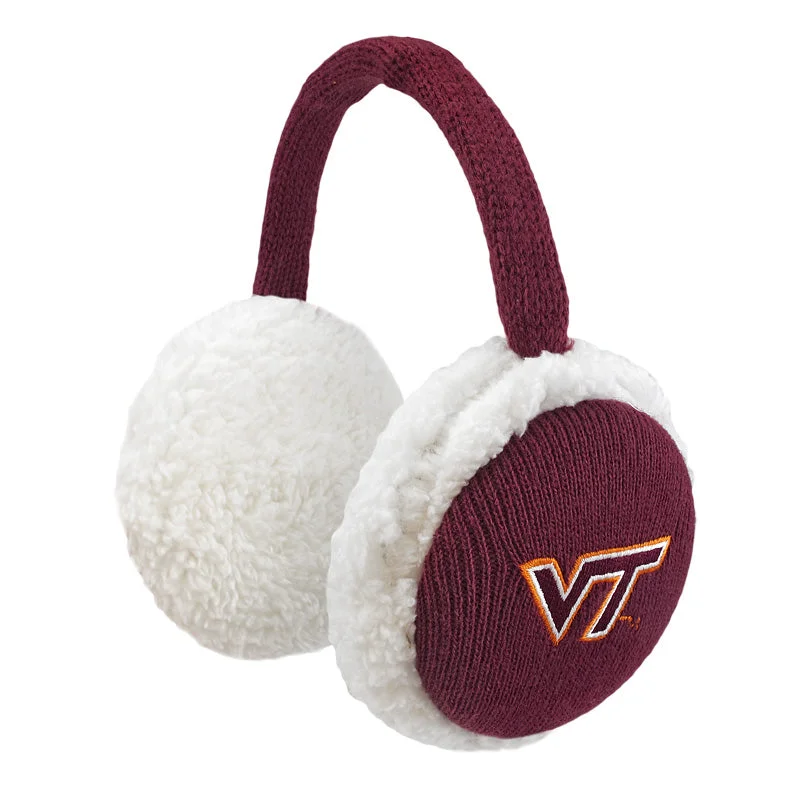 Wilderness adventure hats-Virginia Tech Logo Earmuffs