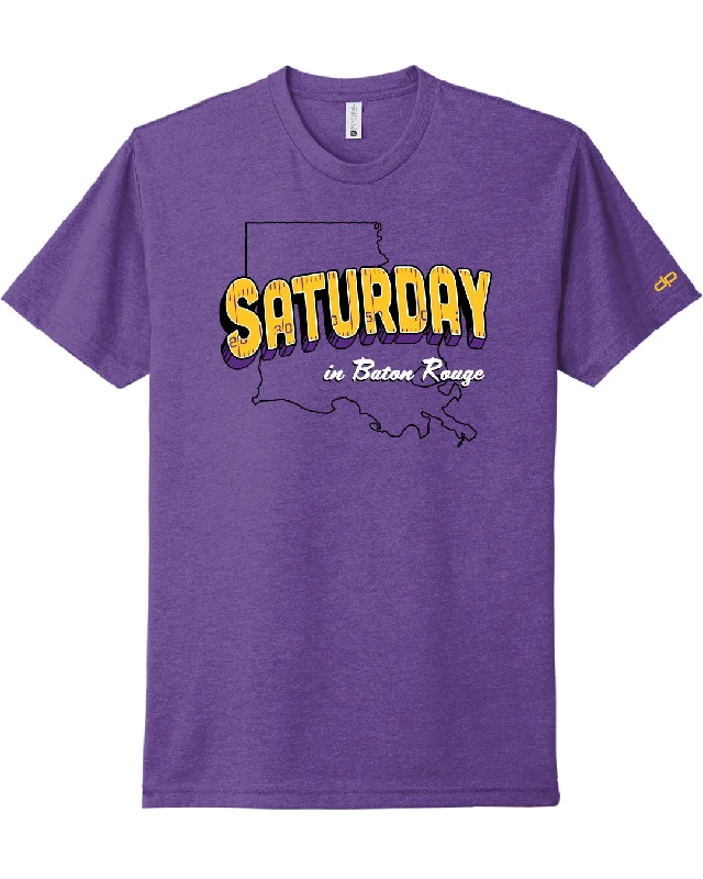 inspirational T-shirt-Saturday In Baton Rouge T-Shirt