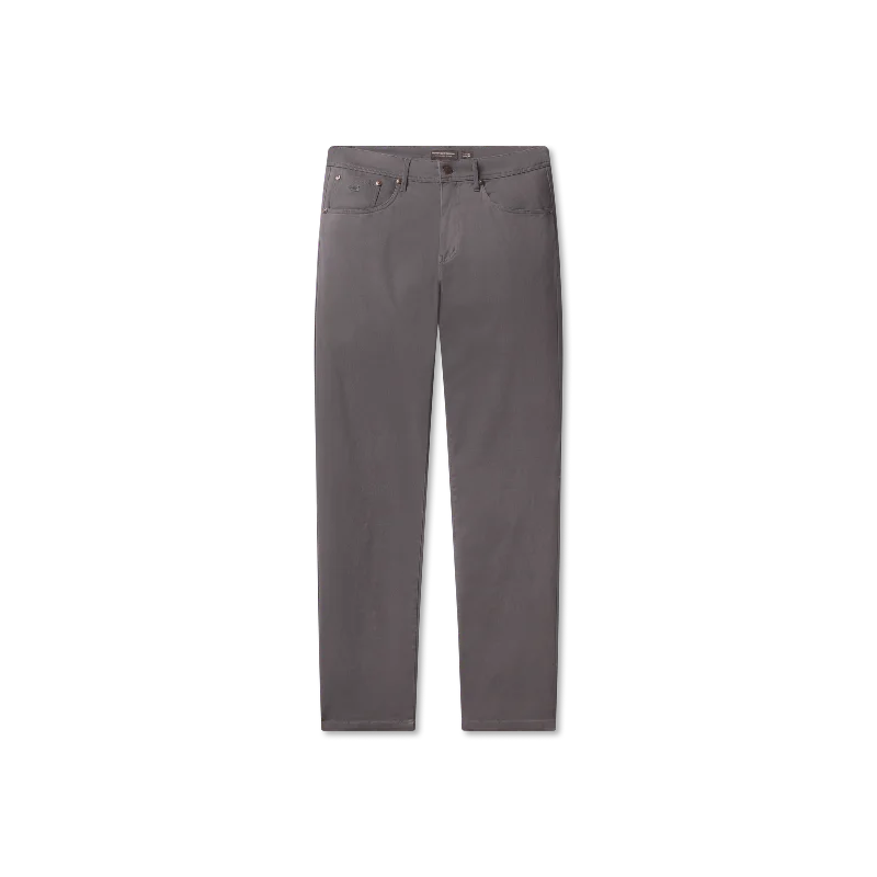 Palazzo pants-Brazos Stretch Twill Pant - Midnight Gray