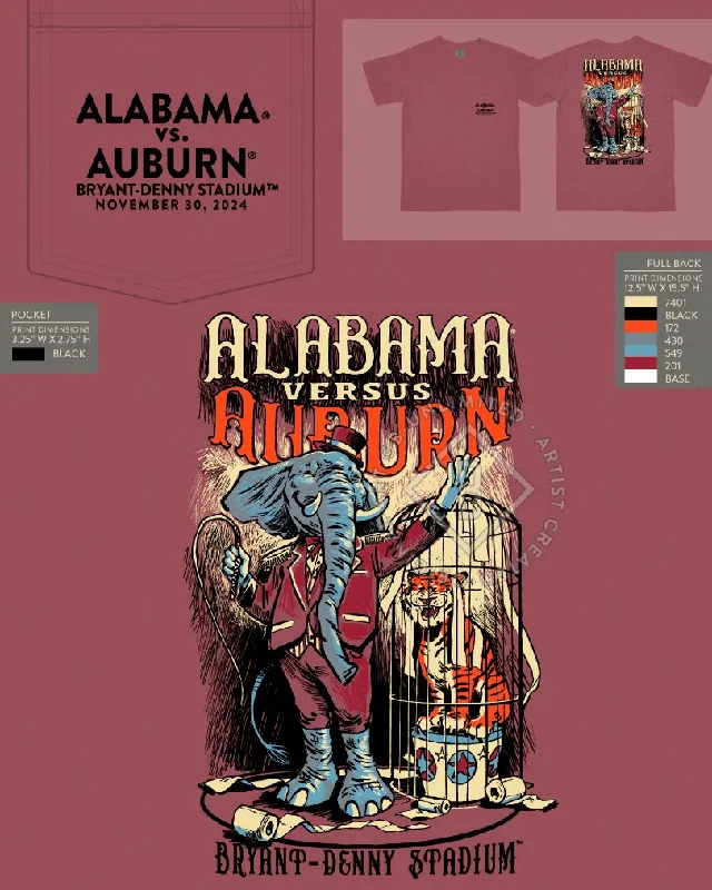 graphic T-shirt-The Shirt Shop Alabama vs Auburn Gameday T-Shirt