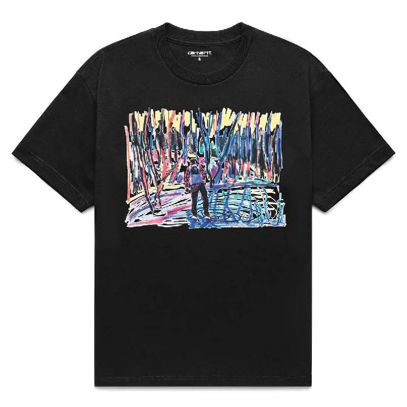 graphic design T-shirt-OLLIE MAC ICY LAKE T-SHIRT