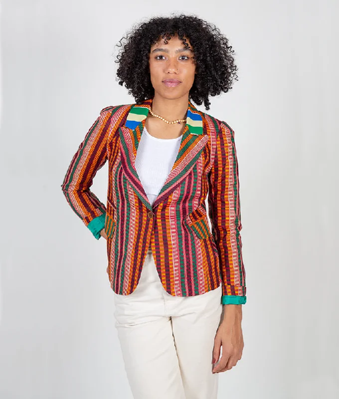 Outdoor jacket-Blaze in Preppy Kente