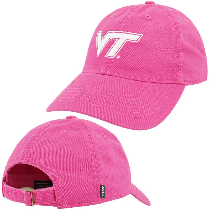 Hat designs-Virginia Tech Women's Logo Hat: Pink by Legacy