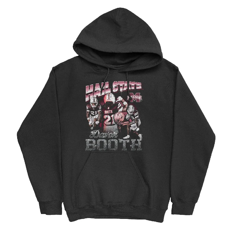 Cartoon hoodie-EXCLUSIVE RELEASE: Davon Booth Graphic Black Hoodie