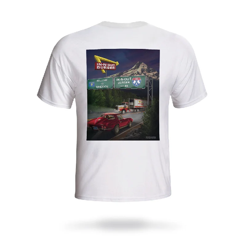 casual style T-shirt-2015 Oregon