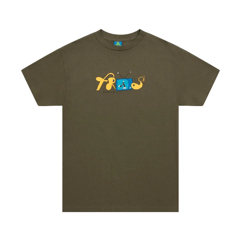 kids’ T-shirt-Frog Television Tee Army