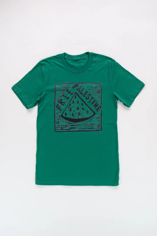 winter graphic T-shirt-Free Palestine T-Shirt