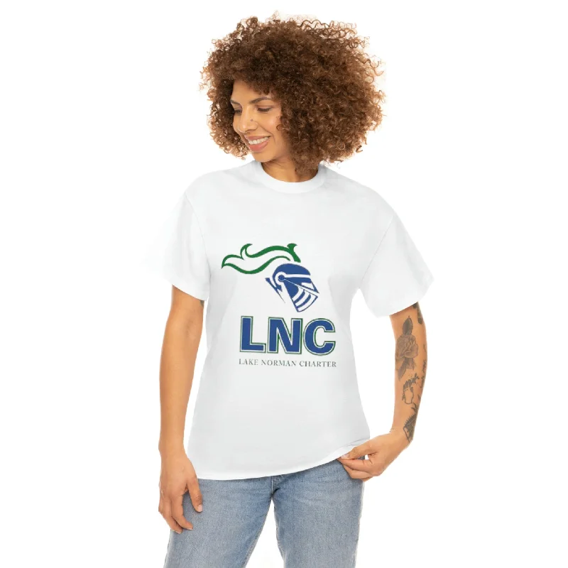 cartoon T-shirt-Lake Norman Charter Unisex Heavy Cotton Tee