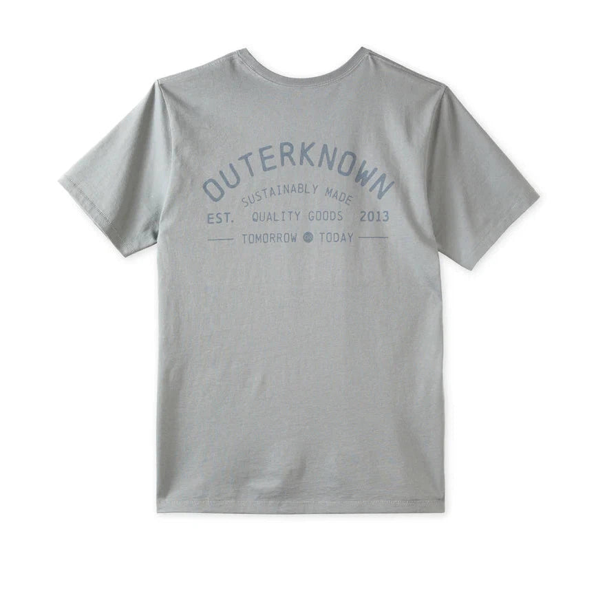 black T-shirt-OUTERKNOWN Industrial SS Tee