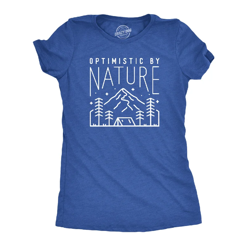 athletic T-shirt-Optimistic By Nature Women's T Shirt