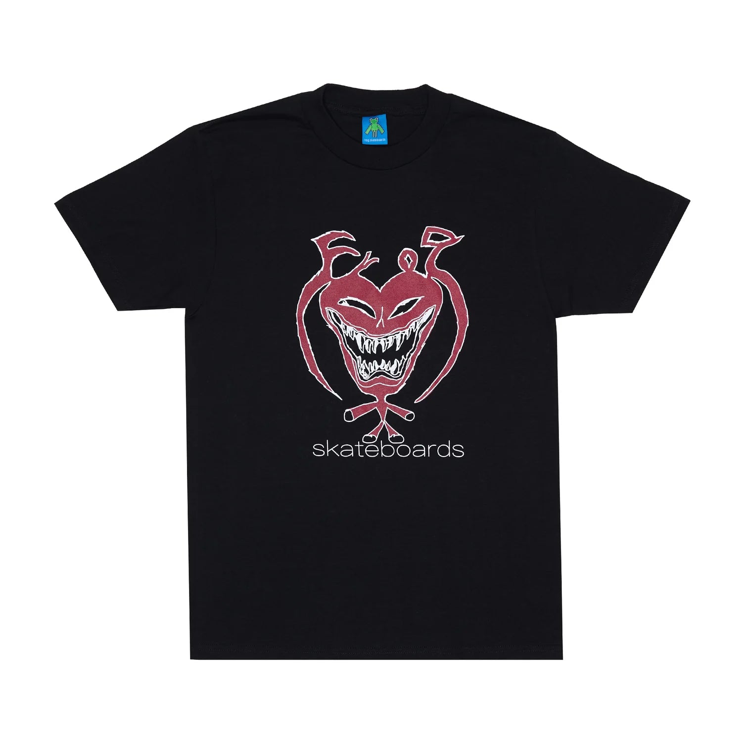 band T-shirt-Frog George Tee Black