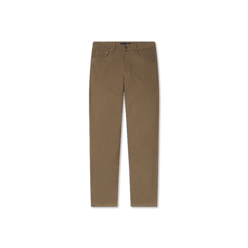 Vintage pants-Cahaba Comfort Stretch Twill Pant - Dark Brown