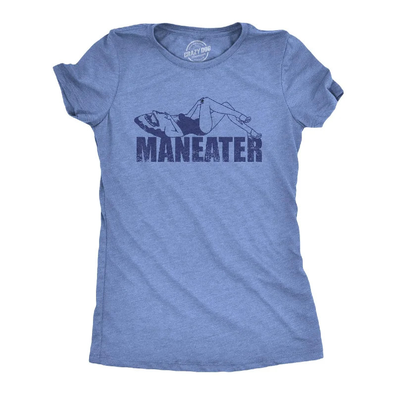 cute graphic T-shirt-Maneater Women's T Shirt