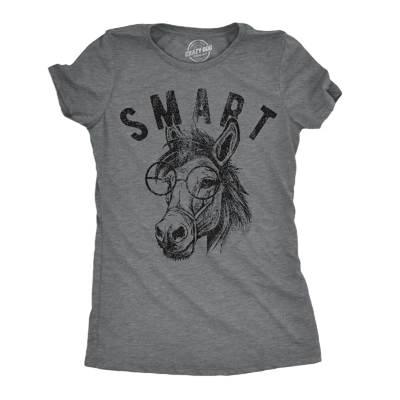 plain T-shirt-Smart Ass Women's T Shirt