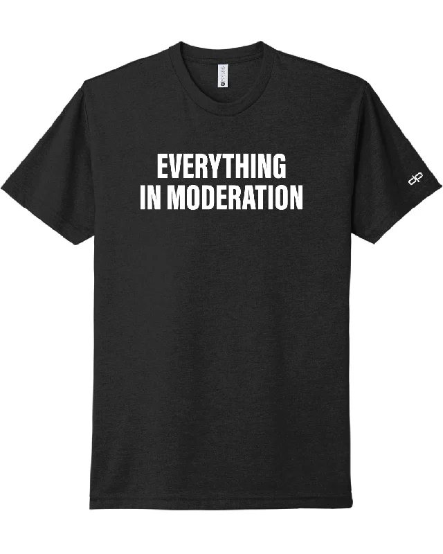 tie dye graphic T-shirt-Everything In Moderation T-Shirt