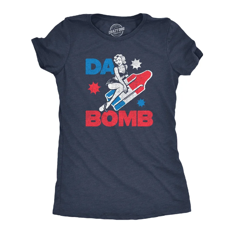 graphic art T-shirt-Da Bomb Women's T Shirt