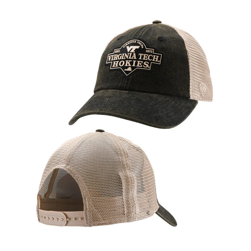 Outdoor sports hats-Virginia Tech Amir Trucker Hat by Top of the World