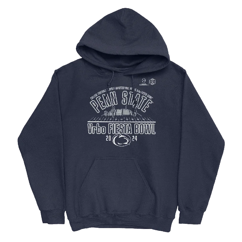 Simple hoodie-Penn State Football 2024 Fiesta Bowl Hoodie by Retro Brand